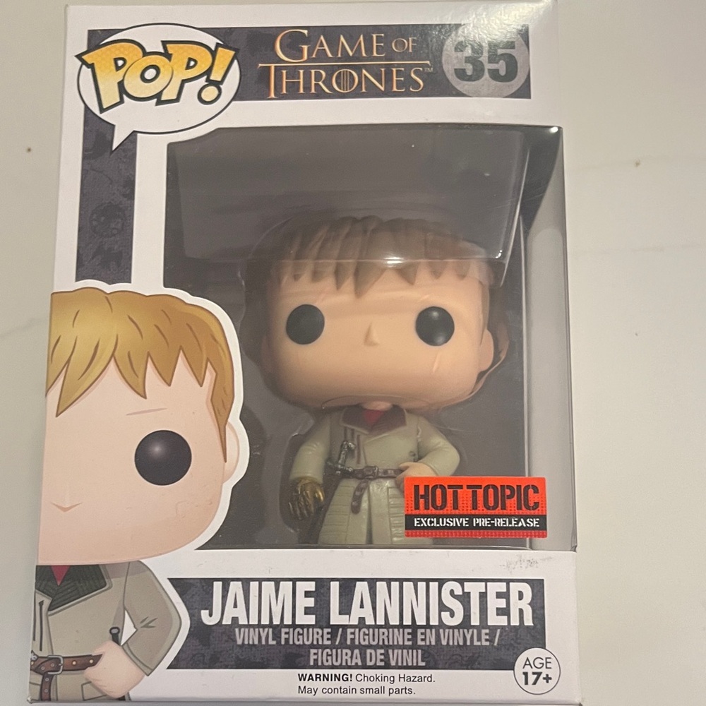 Game of Thrones Jaime Lannister Funko Pop